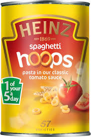 Heinz Spaghetti Hoops in Tomato Sauce 24 x 400g